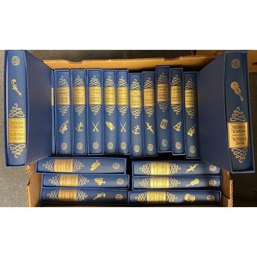 12 - O'Brian (P), complete works, 20 volumes, published by the Folio Society (box)