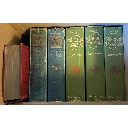 25 - The World of Adventure, three vols, and other assorted books (qty)