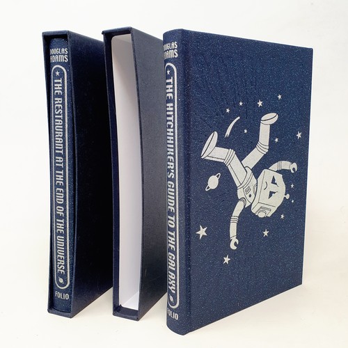 9 - Adams (D), The Hitchhikers Guide To The Galaxy, published Folio Society, and various other Folio Soc... 