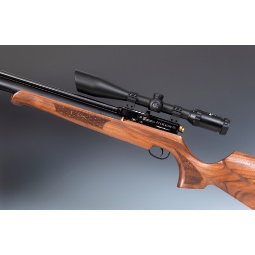 47 - An FX Cyclone Cal 5.5 air rifle, with a Nikko Stirling Platinum 6-24 x 44 telescopic sight, with a s... 