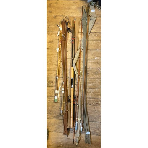 50 - Various fly fishing and other rods (qty)