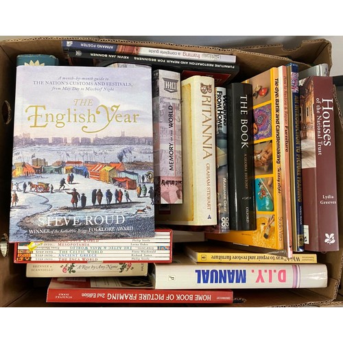 35A - Royd (S), The English Year, and various other books (5 boxes)