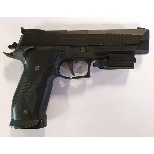 38 - A SIG Sauer X Five point .177 calibre CO2 air pistol