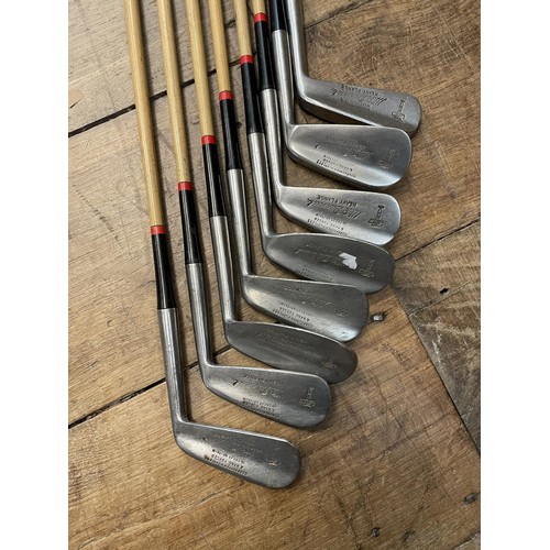 64 - Assorted vintage golf clubs (qty)