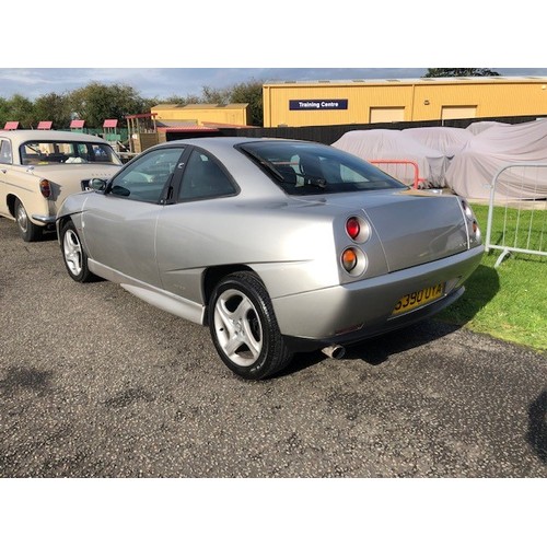 55 - 1998 Fiat Coupe 20v Turbo
Registration number S390 UYA
Star silver with cloth upholstery
5 cylinder ...