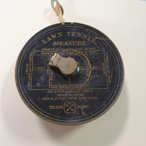 89 - A sporting velvet cap, S.v.E. S.SEC.JUV.F.A., another similar, and a Lawn Tennis Measure (3)