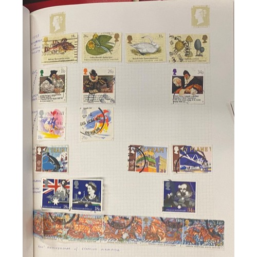 72 - Assorted world stamps, in albums and loose (2 boxes)