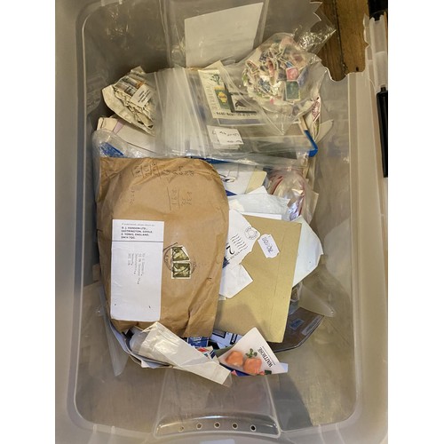 66 - A large quantity of world stamps, first day covers and stamp accessories, in numerous albums and loo... 