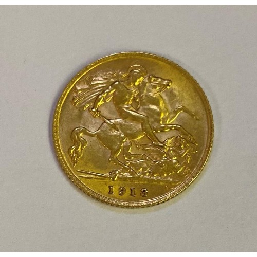 119 - An Edward VII half sovereign, 1913