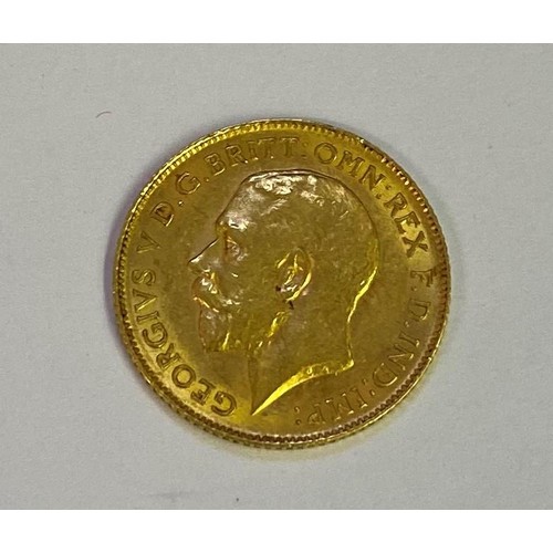 119 - An Edward VII half sovereign, 1913