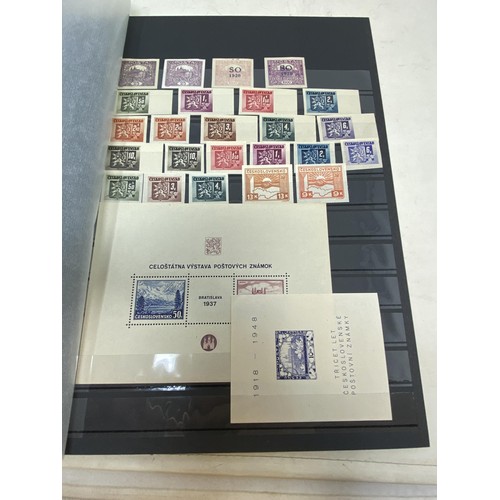 73 - East Europe- Useful selection on stockcards with Russia, Lithuania, Romania, Czechoslovakia, Hungary... 