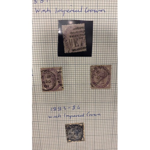 89 - Various stamps in four albums some loose (box)