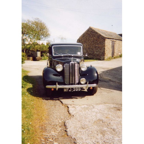 42 - 1952 Austin FL1 Hire car 
Registration number MFJ 399 
Black 
Supplied by A C Bulpin, Newton Abbot
P... 
