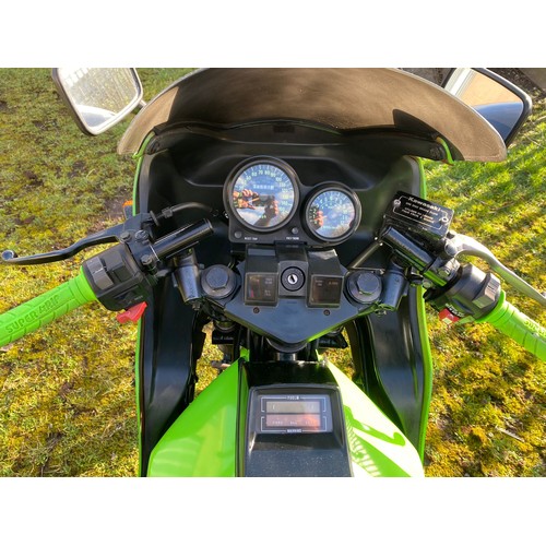 1989 Kawasaki GPZ 750 Registration Number F939 VKV Frame