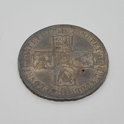 8 - A George II half crown, 1746, LIMA