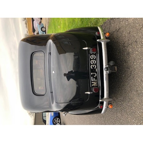 42 - 1952 Austin FL1 Hire car 
Registration number MFJ 399 
Black 
Supplied by A C Bulpin, Newton Abbot
P... 
