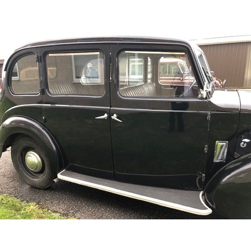 42 - 1952 Austin FL1 Hire car 
Registration number MFJ 399 
Black 
Supplied by A C Bulpin, Newton Abbot
P... 