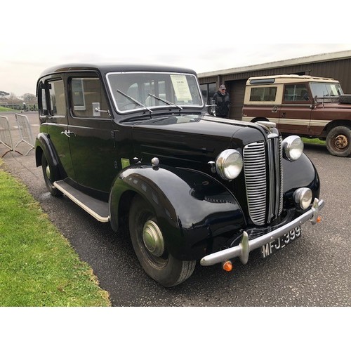 42 - 1952 Austin FL1 Hire car 
Registration number MFJ 399 
Black 
Supplied by A C Bulpin, Newton Abbot
P... 