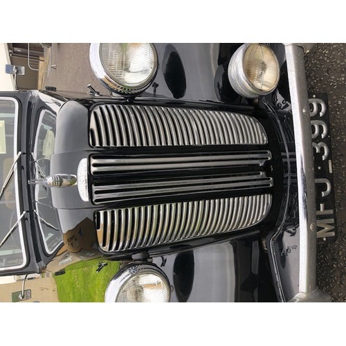 42 - 1952 Austin FL1 Hire car 
Registration number MFJ 399 
Black 
Supplied by A C Bulpin, Newton Abbot
P... 