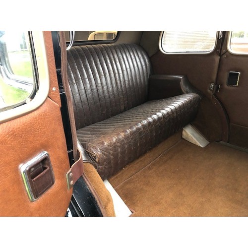 42 - 1952 Austin FL1 Hire car 
Registration number MFJ 399 
Black 
Supplied by A C Bulpin, Newton Abbot
P... 