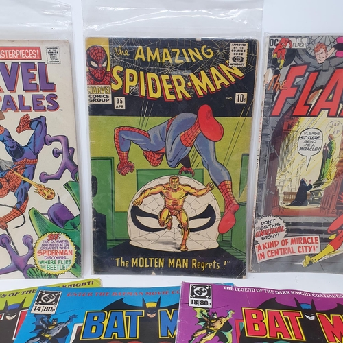 13 - Marvel Comics, The Amazing Spider-Man, The Molten Man Regrets, Marvel Tells DC, The Flash, and three...