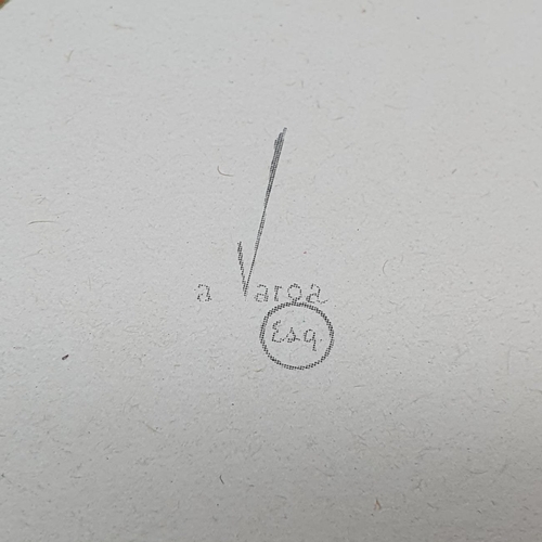 14 - A 1946 pin up calendar, with three of the months framed, 31 x 22 cm...