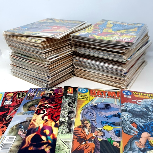 23 - D Comics, to include Wonder Woman, Flash Shade The Changing Man, and various other comics (box)...