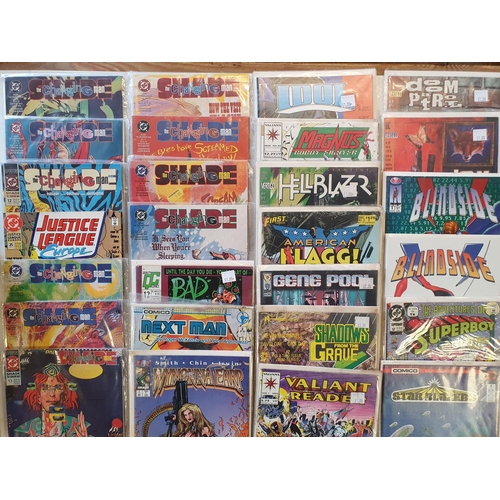 23 - D Comics, to include Wonder Woman, Flash Shade The Changing Man, and various other comics (box)...