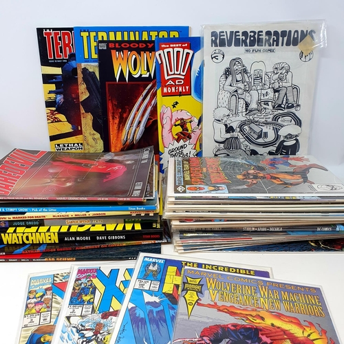 24 - Marvel Comics The Incredible Hulk, X-Men, Spider-Man, and Wolverine, Kitty Prude, and Wolverine, and...