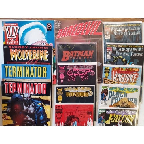 24 - Marvel Comics The Incredible Hulk, X-Men, Spider-Man, and Wolverine, Kitty Prude, and Wolverine, and...