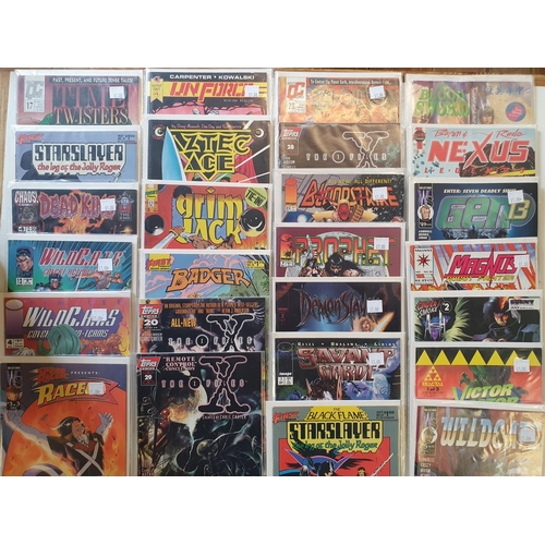 25 - Image Comics, to include The Agents, Death Mate, Dart, and various other comics (box)...