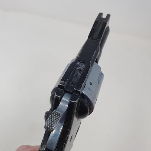 31 - A homage to James Bond replica hand gun, engraved 007...