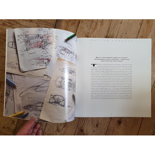 42 - McLaren: a rare 1992 F1 road car launch brochure, presented at The Sporting Club, Monaco, on Thursda...