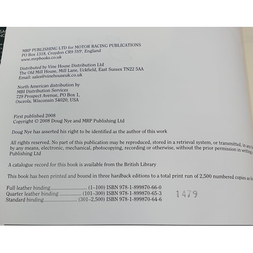 43 - Nye (Doug) BRM The Saga of British Racing Motors, Volume III - Monocoque V8 Cars 1963-1969, limited ...