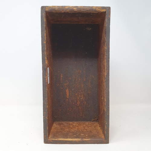 45 - A Rolls-Royce Ltd (Crewe Division) wooden box, Tool Store, 30.5 cm wide...