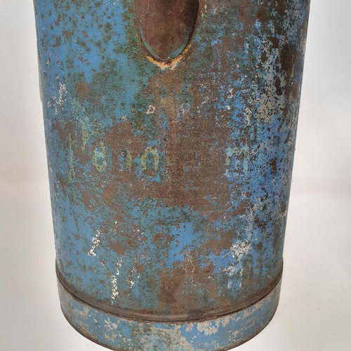 47 - A Petroleum can, 35 cm high over handle, and another similar (2)...