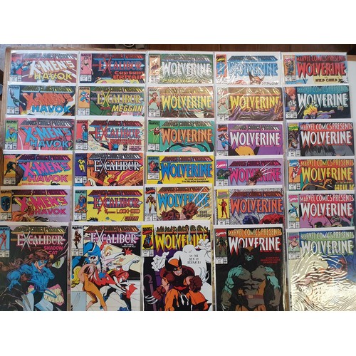 26 - Marvel Comics, Marvel Comics Presents The X-Men's Wolverine, 1-142, missing issue 25...