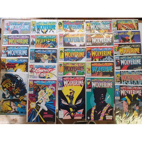 26 - Marvel Comics, Marvel Comics Presents The X-Men's Wolverine, 1-142, missing issue 25...