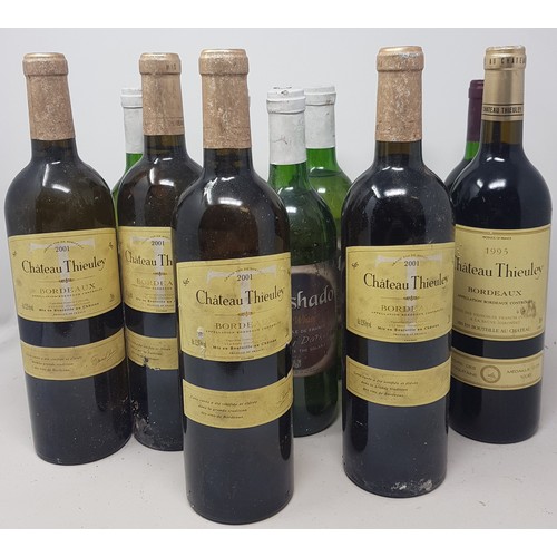 610 - Six bottles of Chateau Thieuley, various years, and eight other bottles (14)