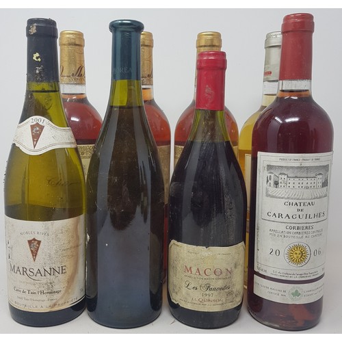 616 - Three bottles of Chateau Bel Air, 2002, and eleven other bottles (14)