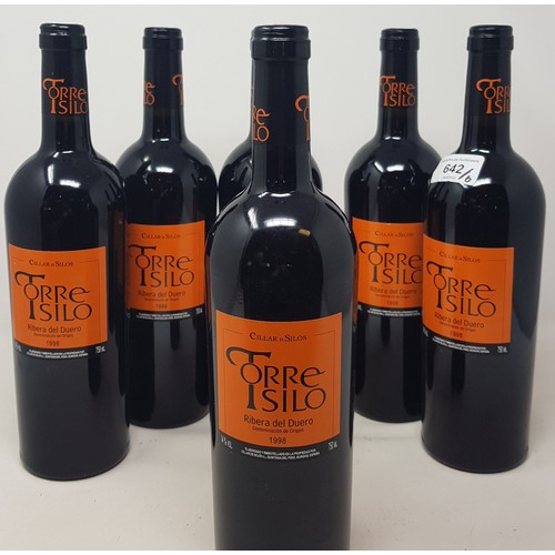 642 - Six bottles of Torre Silo, 1998 (6)