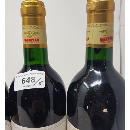 648 - Five bottles of Chateau La Fleur, 1997 (5)