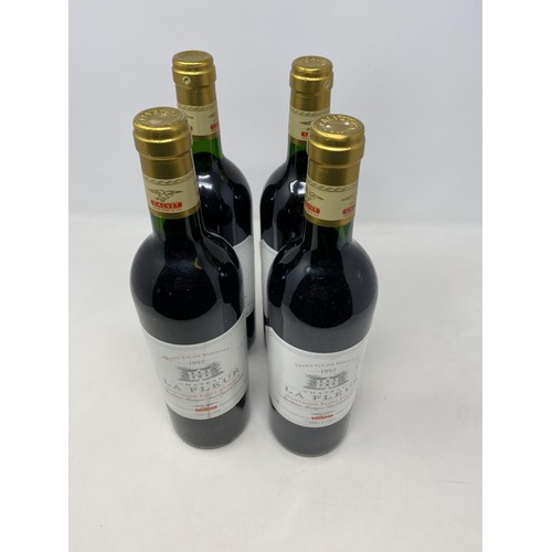 665 - Five bottles of Chateau La Fleur, 1997