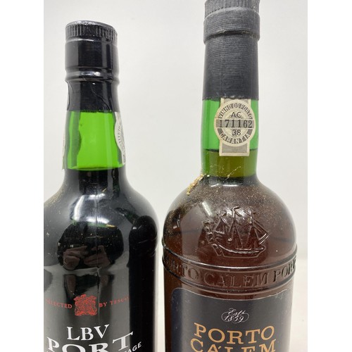 703 - A bottle of Cockburn's vintage port, 1967, and three other bottles of port (4)