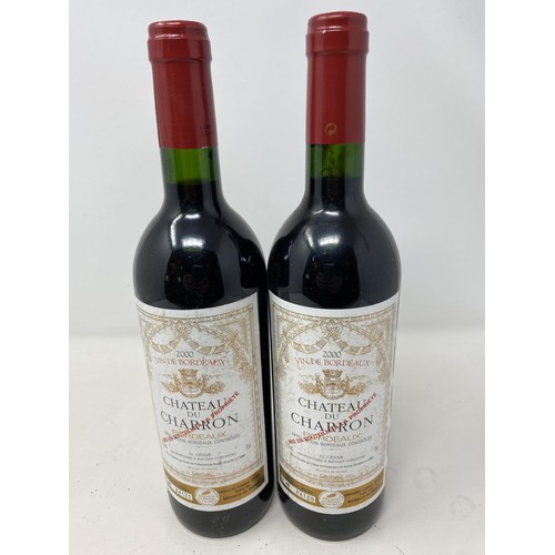 713 - Nine bottles of Chateau du Charron (9)