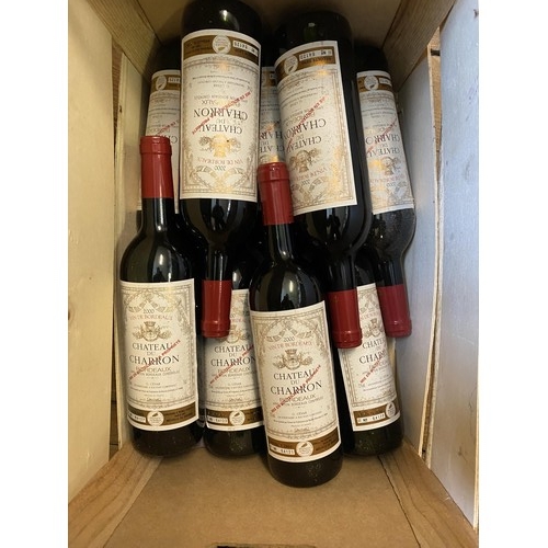 713 - Nine bottles of Chateau du Charron (9)