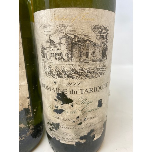 617 - Eight bottles of Domaine de Tariquet, 2000 (8)