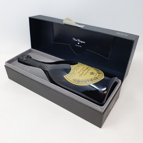 629A - A bottle of Dom Perignon vintage champagne, 2002, boxed (seal opened)