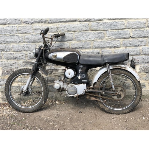 186 - Honda CB 90 motorcycle
Garage stored for some time
No documents
Will need re-commissioning