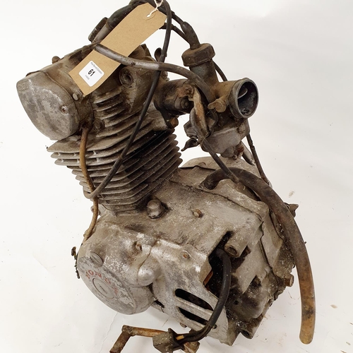 61 - A Honda engine...